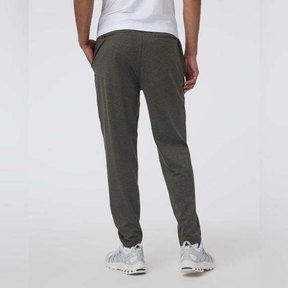 NWOT Vuori Sunday Performance Track Pant Jogger 2.0 Kale Heather Green Size XL - Picture 3 of 11